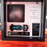 Handmade Formula 1 display frames made with a 1:43 scale F1 car model and the track layout Image 8