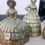 Bells, Victorian time Antique Table Lady bells - Brass 30 each Image 3