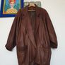 Leather Coat Size Uk 14 Image 8