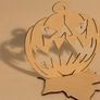 Halloween Tea Light Garden Lantern Wooden Indoor outdoor decor Pumpkin Candle Holder Image 4