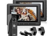 2 Screen Eura Connect Video Doorbell 4 Wire System
