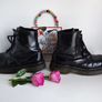 Dr martens 1460 vintage black platform chunky sole england boots UK7 EU41 US9 Image 7