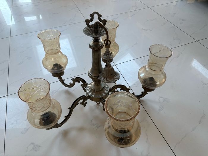 Vintage 5-arm Chandelier