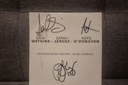 Triple signed CD by the group  I'm With Her