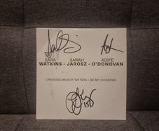 Triple signed CD by the group  I'm With Her