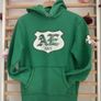 hoodie American eagle retro green shamrock special edition hoodie x small Image 5