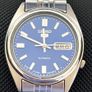 Vintage Seiko 5 Automatic Blue Dial (7009-3181) - Classic Look Image 3