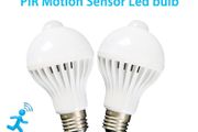 7W  LED Motion sensor lamp E27 Universal Safety Night Light AC 110V 220V Saving Energy LED Bulbs PIR Decor Ampoule