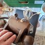 GPO 746 Rotary Dial Telephone, Vintage Model designed in a Classic Brown Finish, Beautiful Display for Props or shelf fillers of the olden days, postage available or collection Image 6