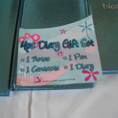 4pc. Diary Gift Set for Sale