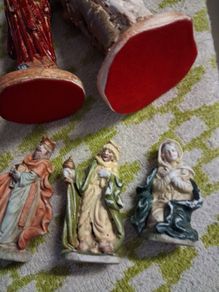vintage nativity figures