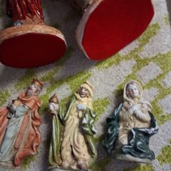 vintage nativity figures