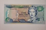 BERMUDA 2 Dollars 2000 UNC notes
