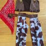 Kids Cowboy Outfit 4-6 years Image 8