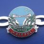 BRISTOL (Clifton Suspension Bridge) - souvenir enamelled money-clip (1960's). Lovely condition & in working order. Image 2