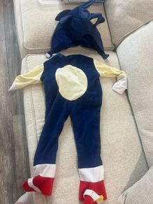 sonic hedgehog costume