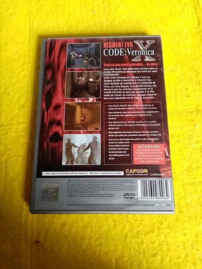 Resident evil Code Veronica X PlayStation 2 ps2 games Original