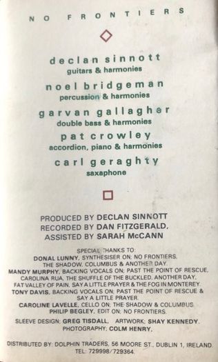 Mary Black No Frontiers Cassette