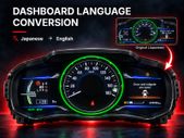 Honda GP5 Fit / Grace / Vezel Dashboard Language Conversion