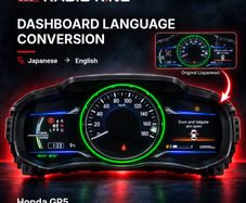 Honda GP5 Fit / Grace / Vezel Dashboard Language Conversion