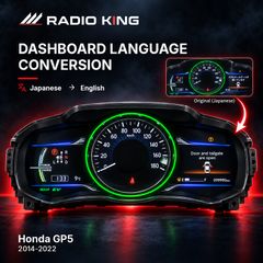 Honda GP5 Fit / Grace / Vezel Dashboard Language Conversion