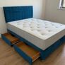 Double bed double bed double bed with headboard and mattress Image 2