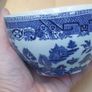 Vintage Arklow Pottery Willow Pattern (Without Gilt) Sugar Bowl - Replacements.com!! Image 4