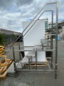 Stainless steel stairs