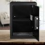 Safe Box, 0.1 m Money Safe with Fingerprint Lock and Digital Keypad, Fireproof Home Safes with A Removable Shelf, Wall-Mounted Security Safe for Cash Image 4