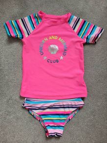 Dunnes 2 piece swimsuit - size 3-4