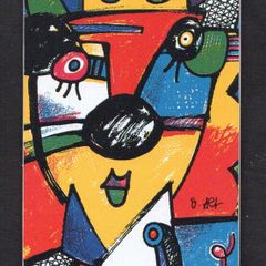 1997 Germany 12DM Otmar Alt Tierkreiszeichen (Zodiac Sign Leo) (Siemens - S5 (Module 33)) Call card