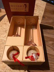 Candle Glass set(Duiske Kilkenny)