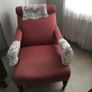 antique arm chair Image 2