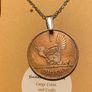 Coin stainless steel necklace. Penny 3d, 6d, shilling, florin Image 5