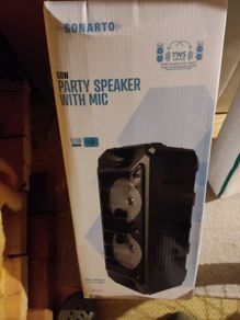 50w party speaker with mic