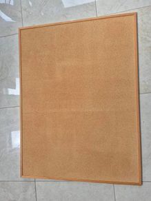 Large Cork Notice Board / Pin Board - Wooden Frame (120 x 90 cm)