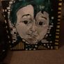 Collection modern art paintings signed m.k Image 2