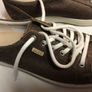 Ladies Ecco Stressed Leather Shoes Image 6