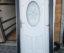 pvc double glazed door