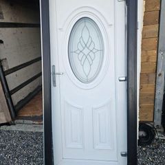 pvc double glazed door
