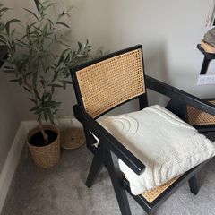 Rattan Chair & matching bench