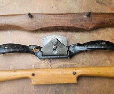 3 spokeshaves, Stanley and others