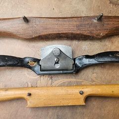 3 spokeshaves, Stanley and others