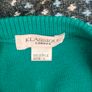 Vintage Green embellished cardigan size Large Postage included Image 6