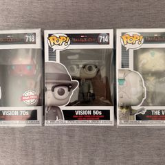 Funko Pop collectibles (Star Wars / Marvel)