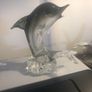 2 glass Dolphins Image 2