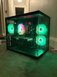 Nvidia Gaming Pc | Gtx 770 | Rgb Fish Tank Case | 16gb Ram | Ssd