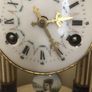 Antique pendulum marble clock. Image 7