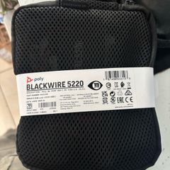 Game Office headphones Poly Blackwire 5220 Stereo USB-C Headset + 3.5mm Plug + USB-C/A Adapter