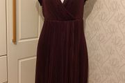 Deep wine dress oasis